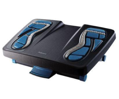Fellowes Energizer - Poggiapiedi - grigio, blu, carbone
